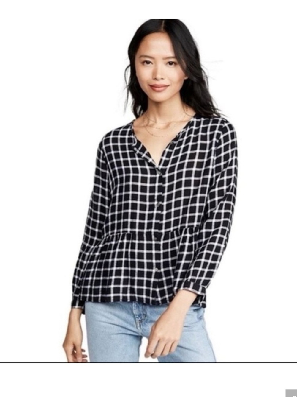 Rails Celeste Peplum Top